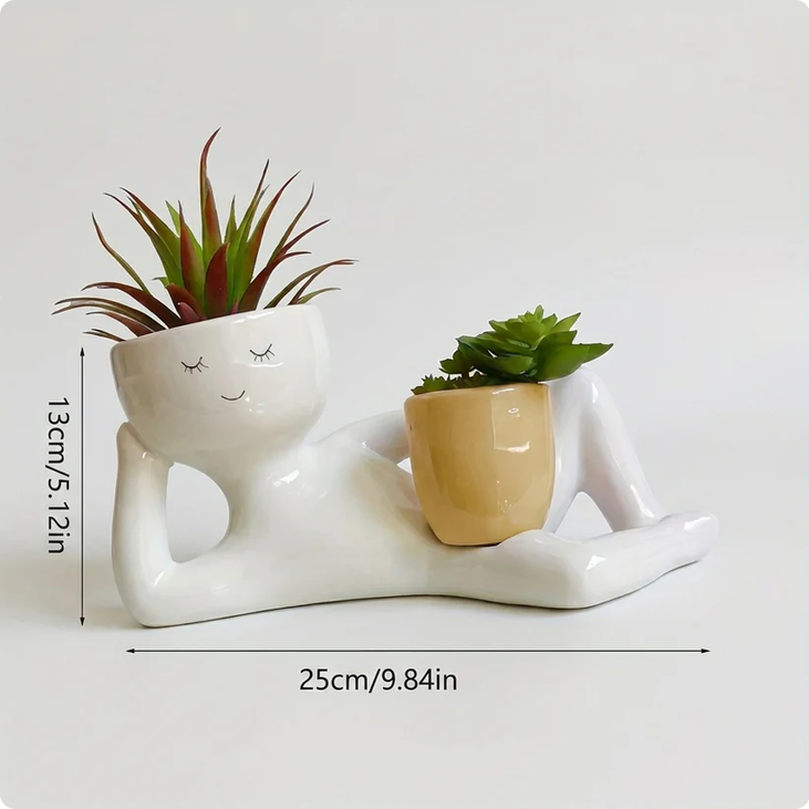 Handmade Lazy Guy Pot πͺ΄